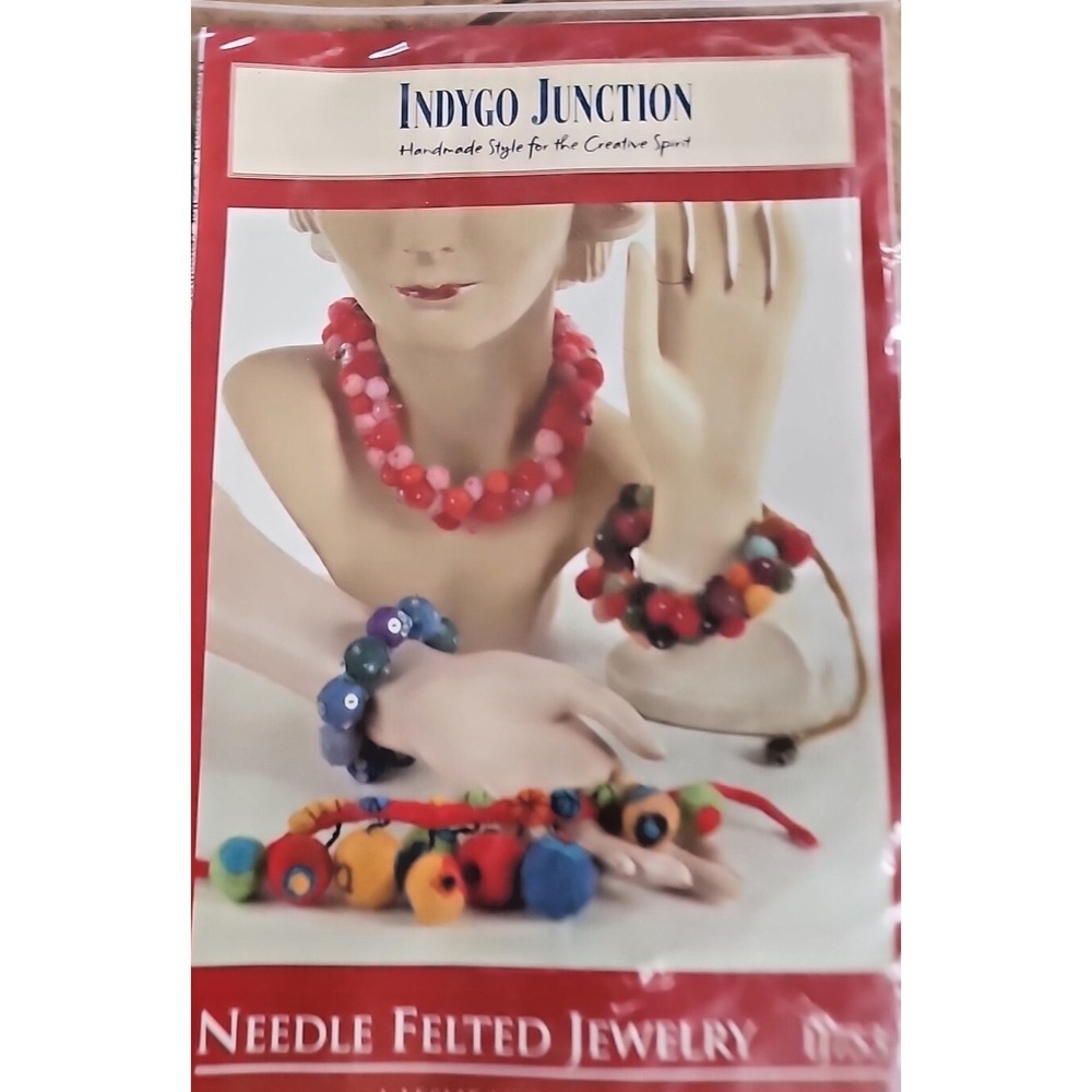 Indigo Junction Needle Felted Jewelry IJ753 instructions‎ Patterns